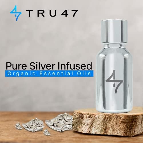 מוצרי הארקה והארקה של TRU47 | הכסף חדיר שמן אתרי אורגני טהור | בריחות ארומטיות ייחודיות מחכות | שמנים